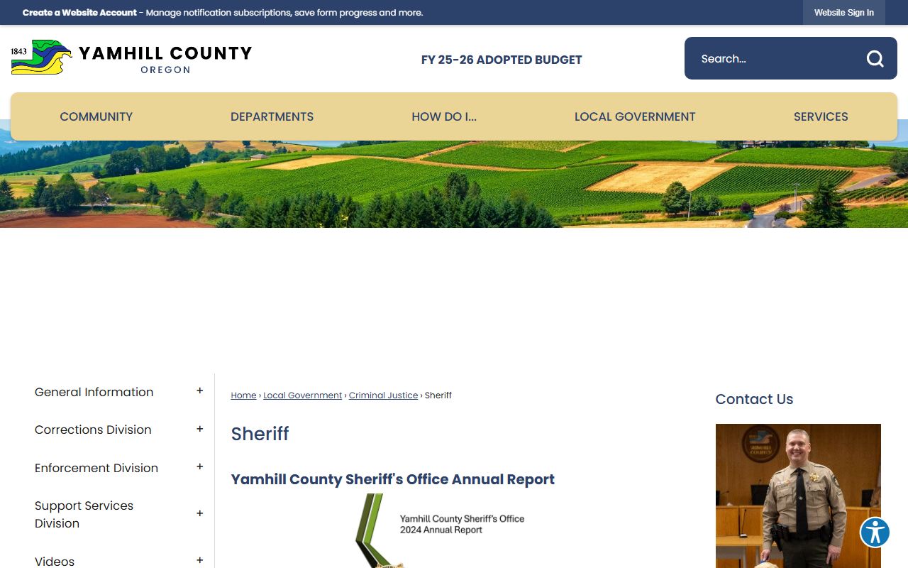 Yamhill County court records and background check resources